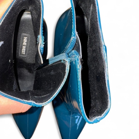 None West elegant teal blue booties - Picture 5 of 5